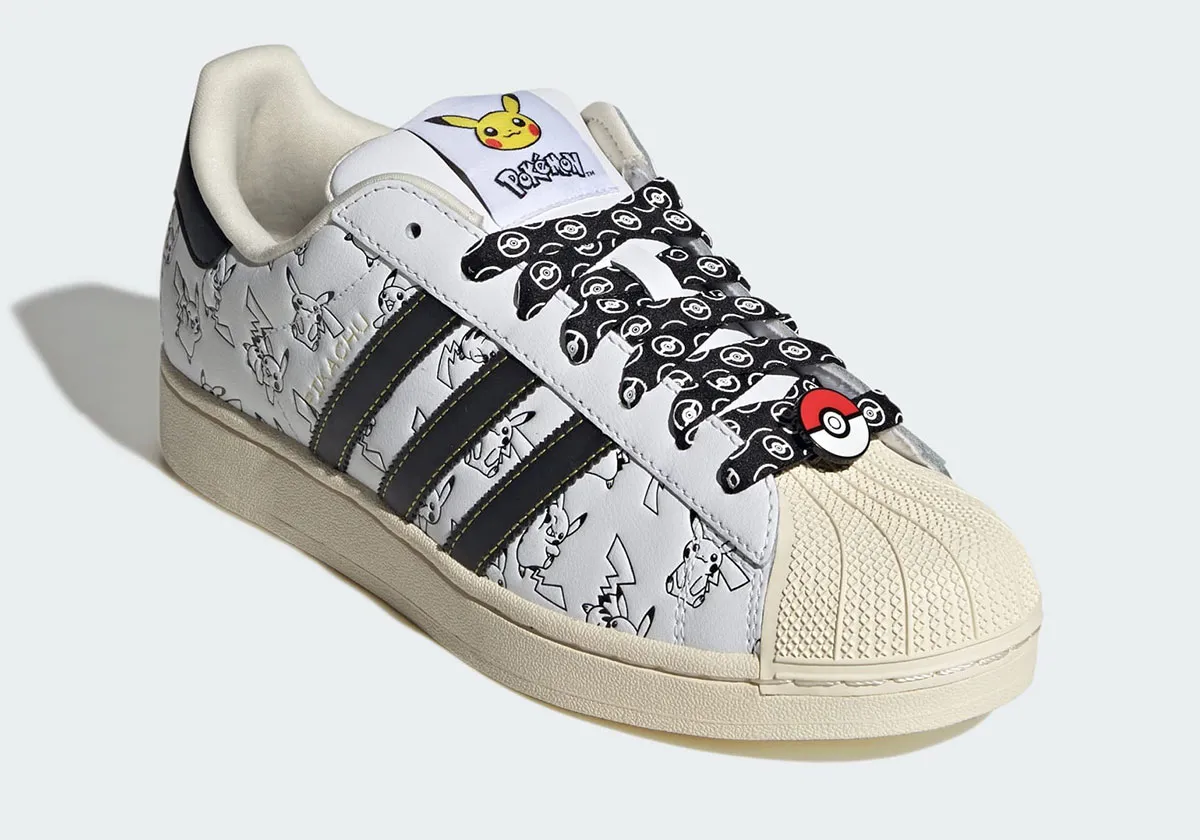 30 anos de legado unem Pokémon e adidas Originals 30 anos de legado unem pokemon e adidas originals pokemon adidas superstar pikachu ki2857 7