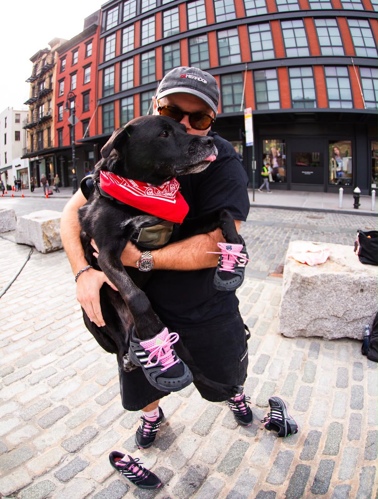 Unheardof x adidas revelam o Adistar Control 5 "Otto" com detalhes caninos e toques de rosa