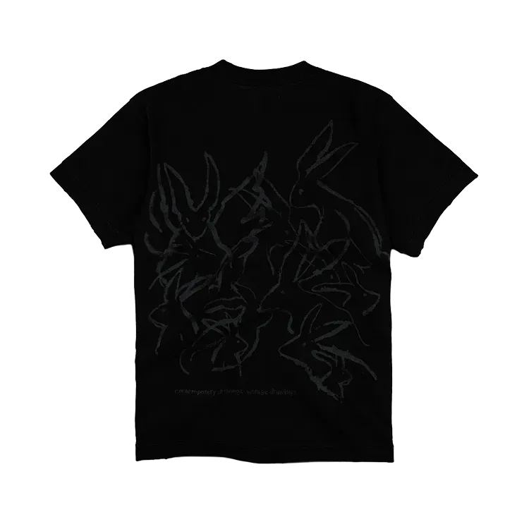 Camiseta Lêpre Vintage Drawings Black