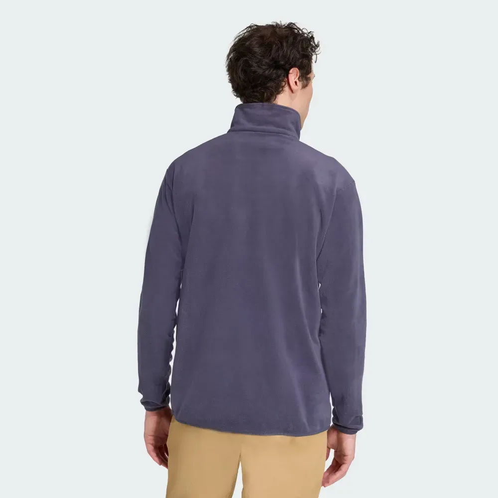 Jaqueta adidas Fleece 1/2 Zíper Multi Essentials Shadow Navy foto 1