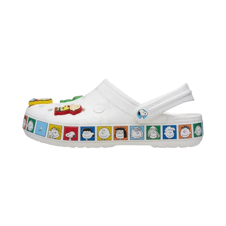 Peanuts x Crocs Crocband Clog White