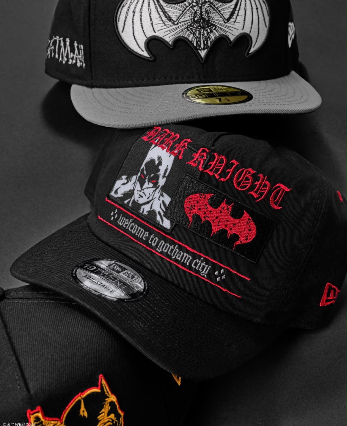 New Era e DC Comics anunciam coleção de bonés para o Batman Day