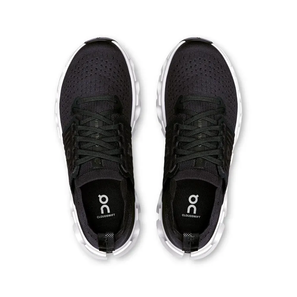 On Running Cloudswift 4 Black White foto 2