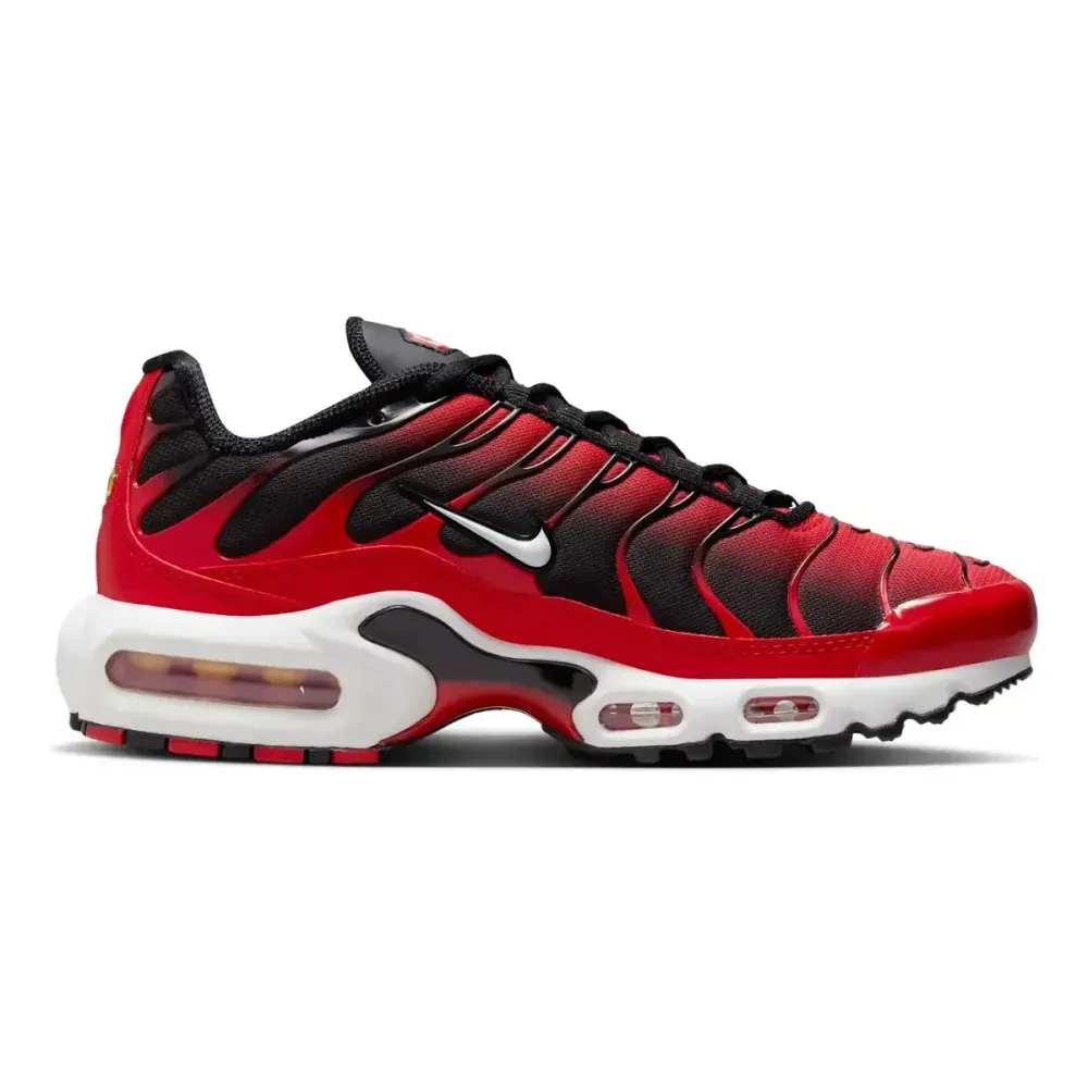 Nike Air Max Plus University Red White Black Feminino foto 2