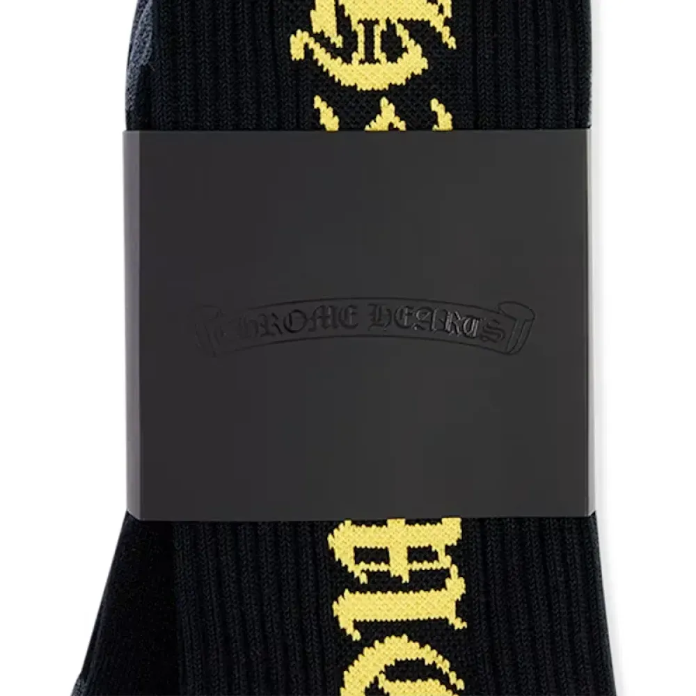 Meia Chrome Hearts 3-Pack CH Multicolor Black foto 1