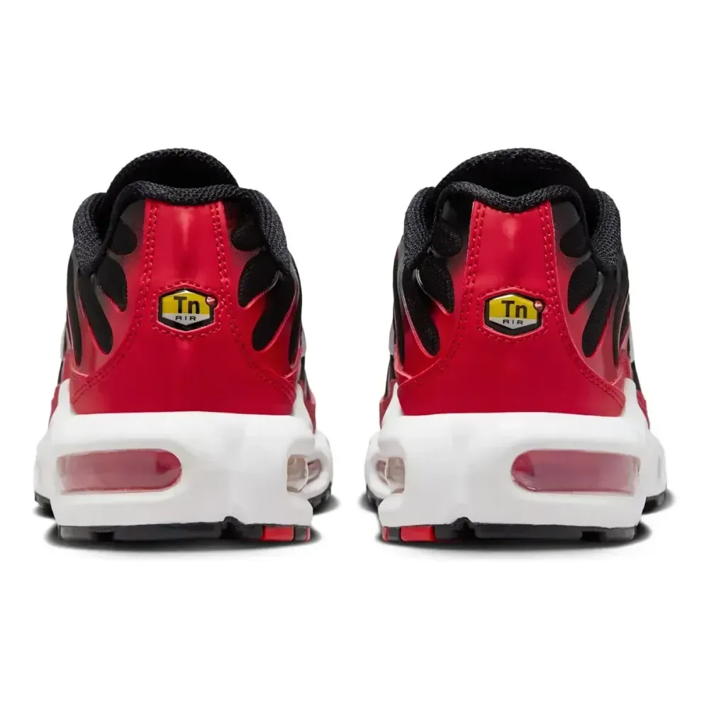 Nike Air Max Plus University Red White Black Feminino foto 3
