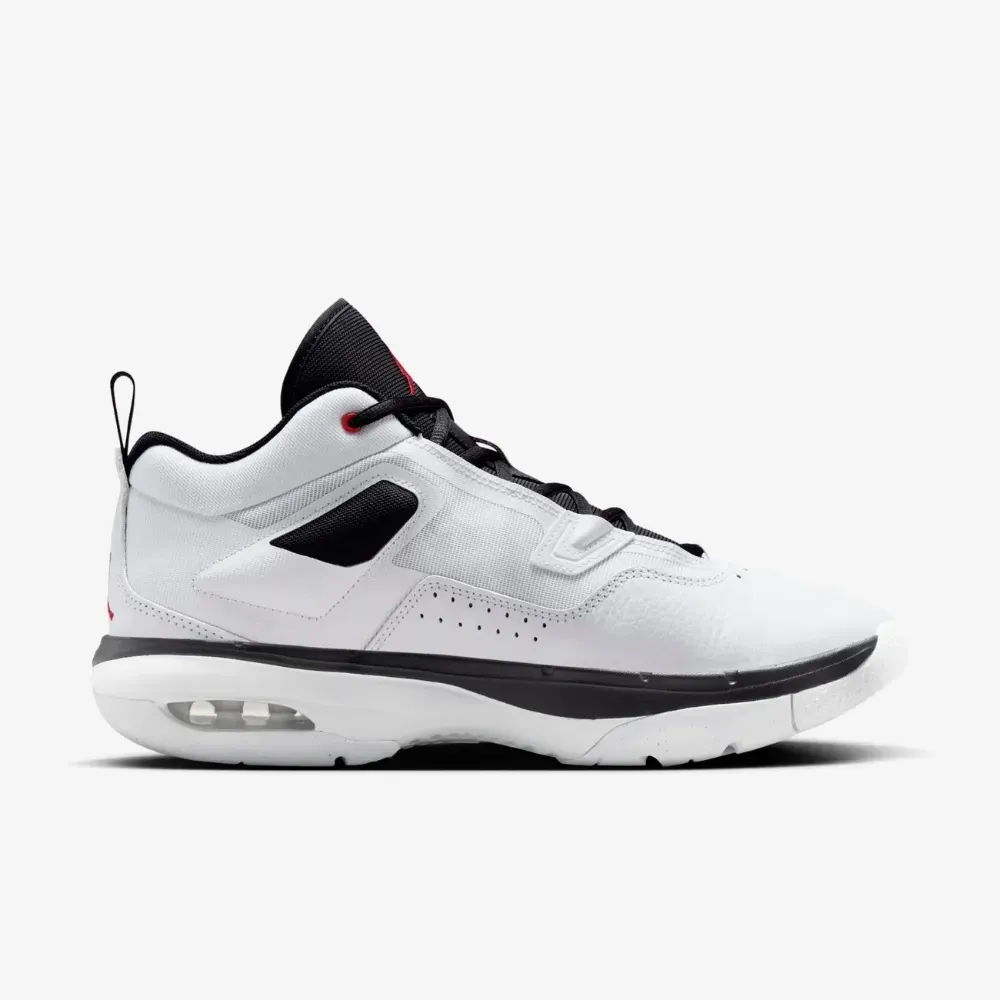 Air Jordan Stay Loyal 3 White Black University Red foto 3