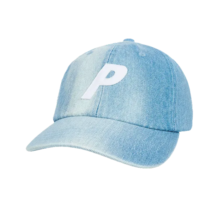 Boné Palace Bleached Denim P 6-Panel Stonewash