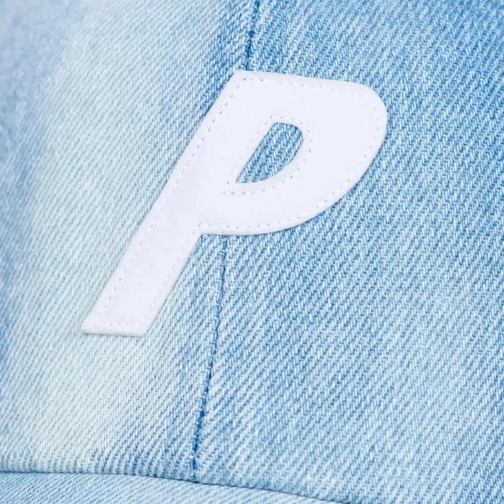 Boné Palace Bleached Denim P 6-Panel Stonewash foto 2
