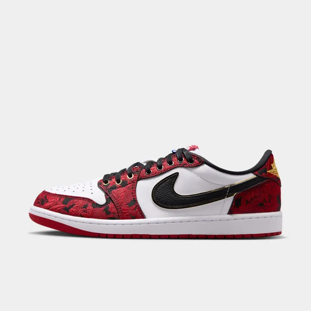 Air Jordan 1 Low Last Dance At The Garden Varsity Red foto 1