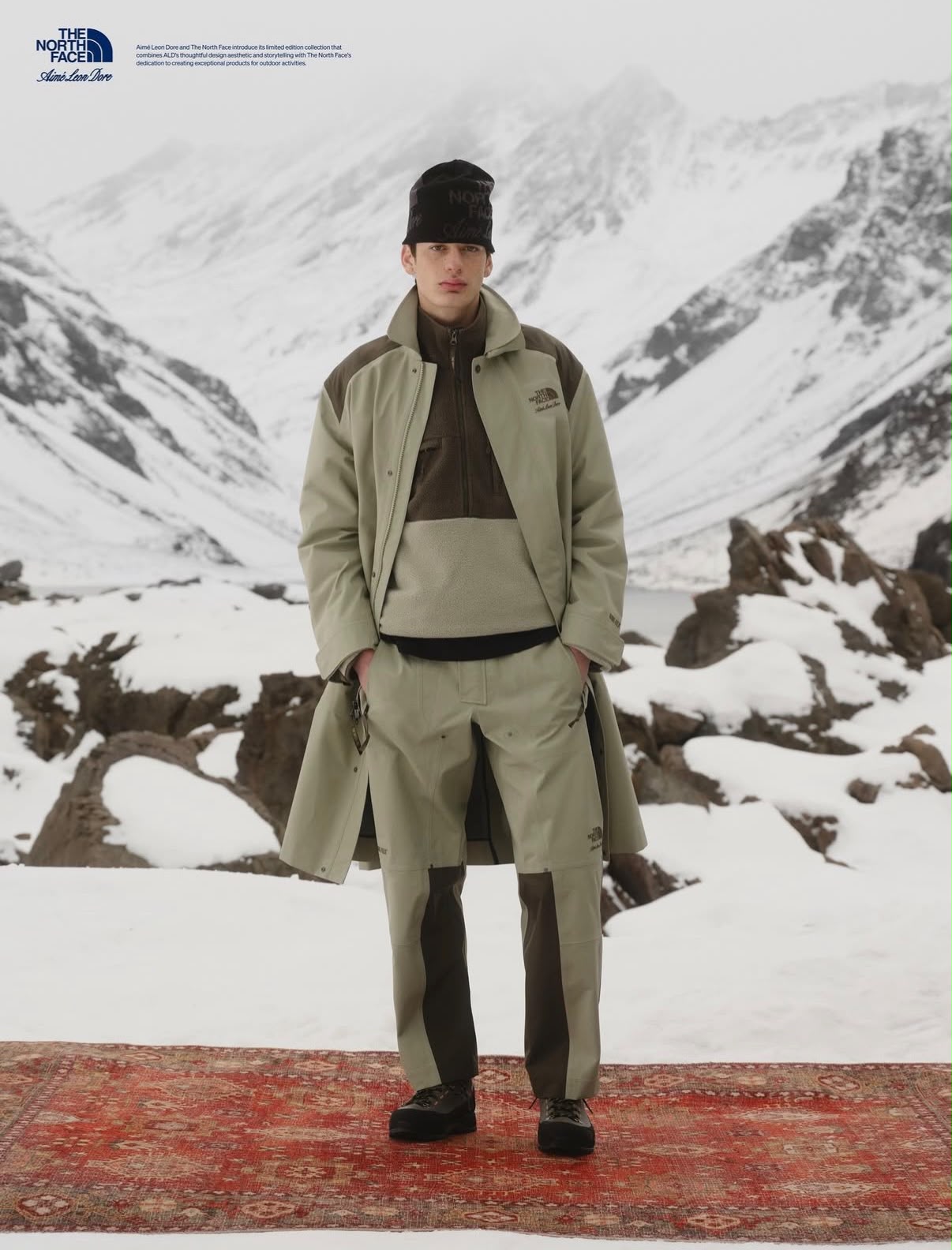 Aimé Leon Dore e The North Face revelam nova coleção de inverno