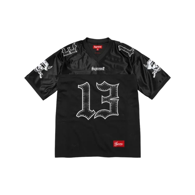 b.b. Simon x Supreme Camiseta Football Jersey Red FW26-W5 - Droper