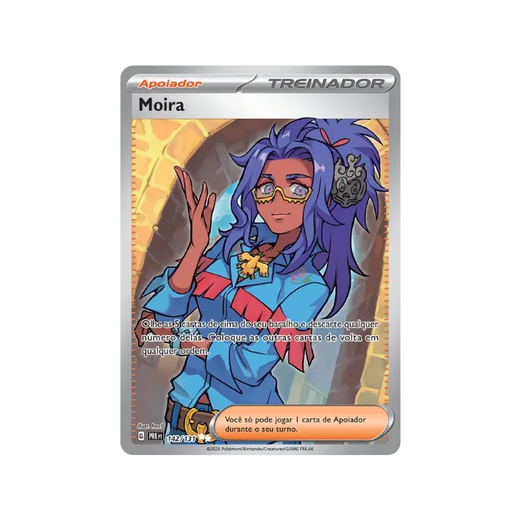 Moira (142/131) Evoluções Prismáticas Pokémon TCG - Droper