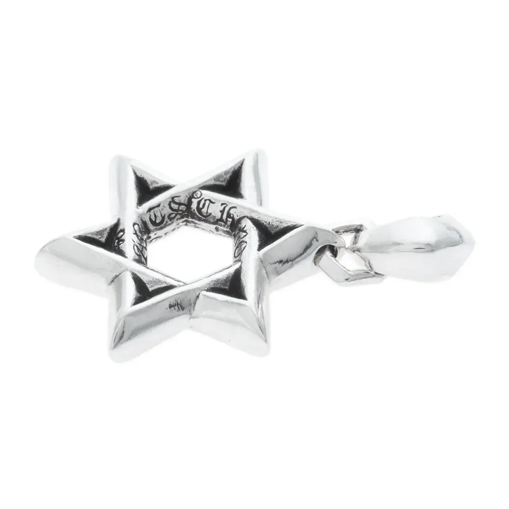 Pingente Chrome Hearts Star of David Silver foto 1