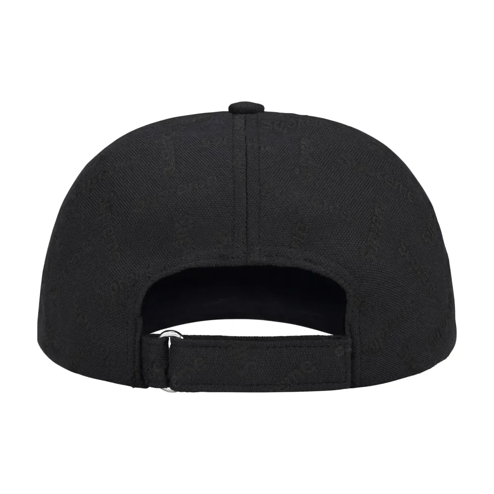 Boné Supreme Monogram Jacquard 6-Panel Black FW26-W5 foto 1
