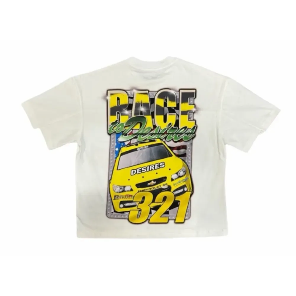 Camiseta Bottega Desires Race White foto 1