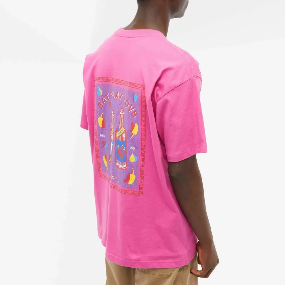 Camiseta Patta Salsa Rose Violet foto 1