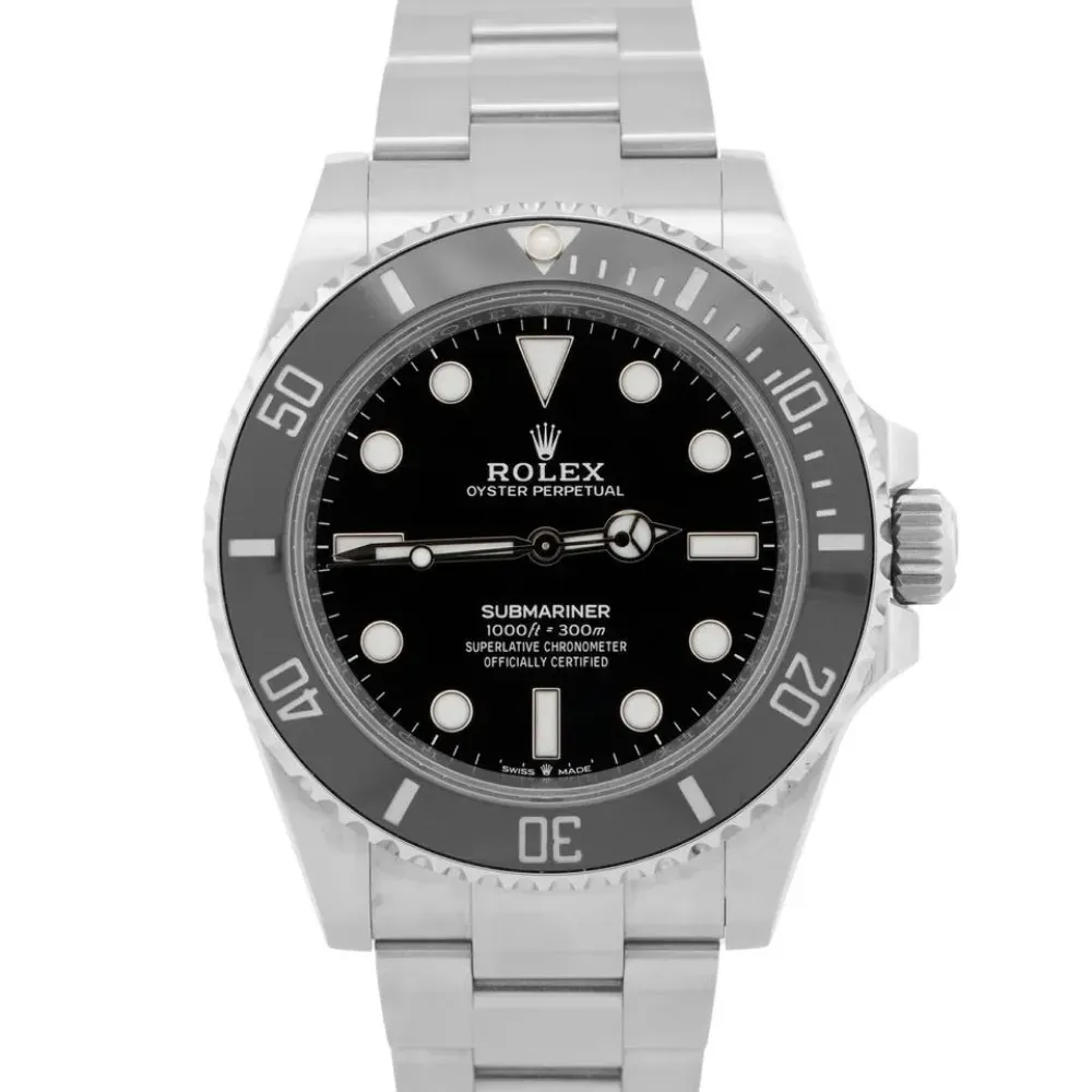 Relógio Rolex Submariner No-Date Black Steel 41mm foto 4