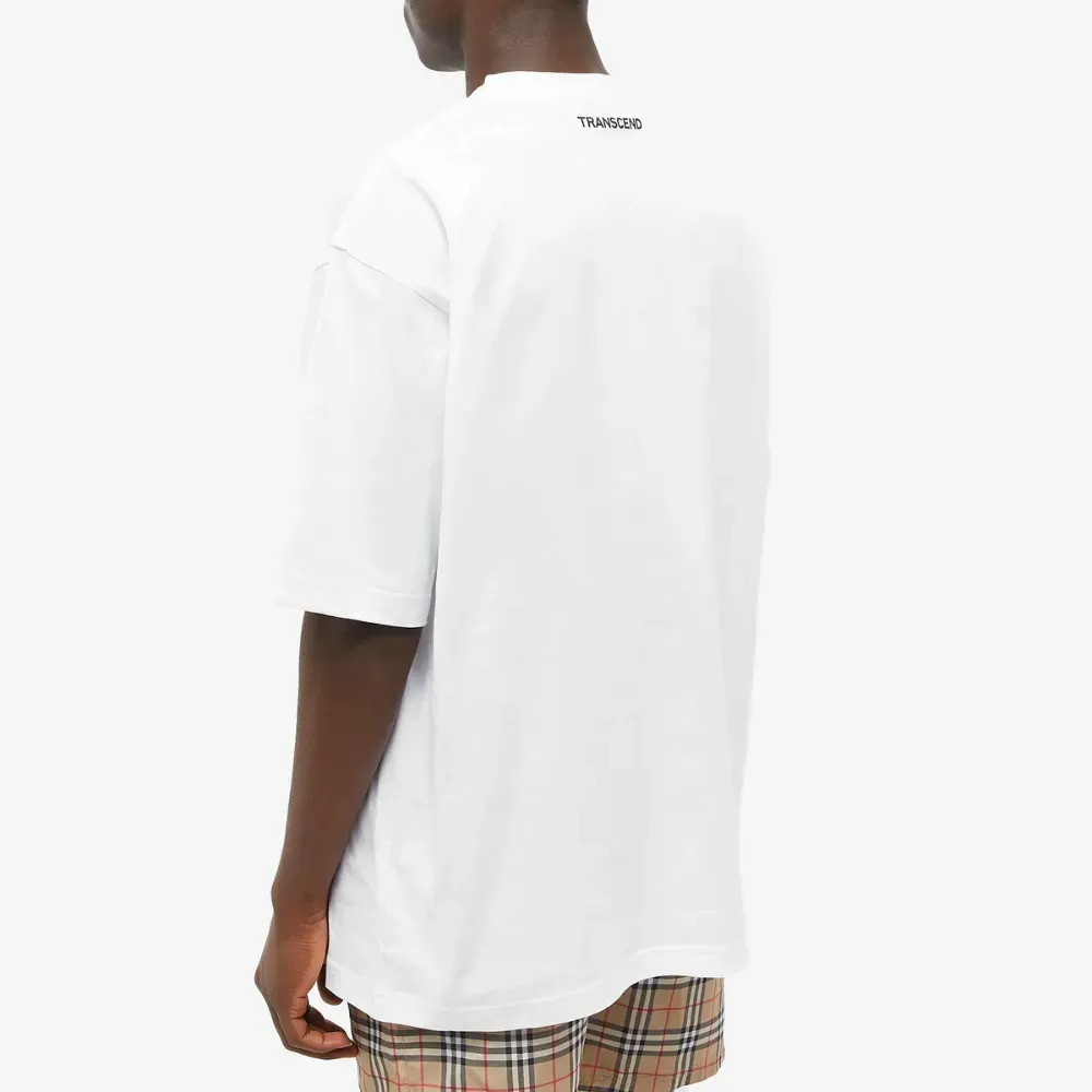 Camiseta Burberry Graphic Logo White foto 1