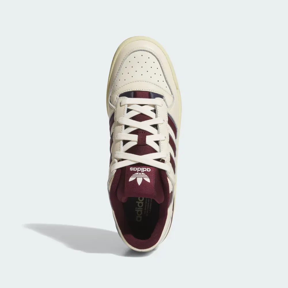 adidas Forum Low CL Cream White Maroon Shadow Navy foto 2