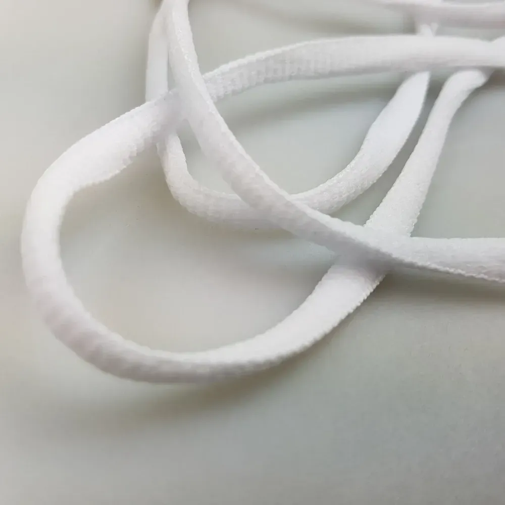 Cadarços TN Laces Tuned Since 1998 White Teal foto 1