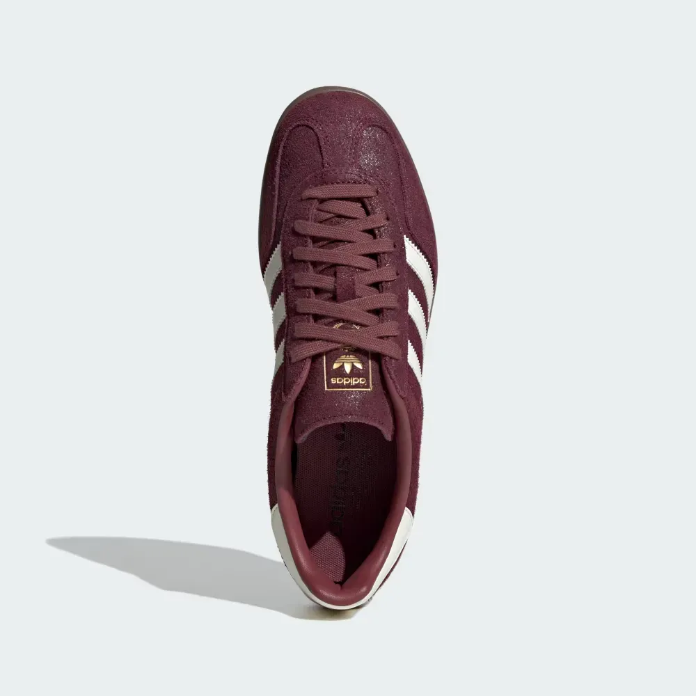 adidas Gazelle Indoor Maroon Off White Burgundy foto 2