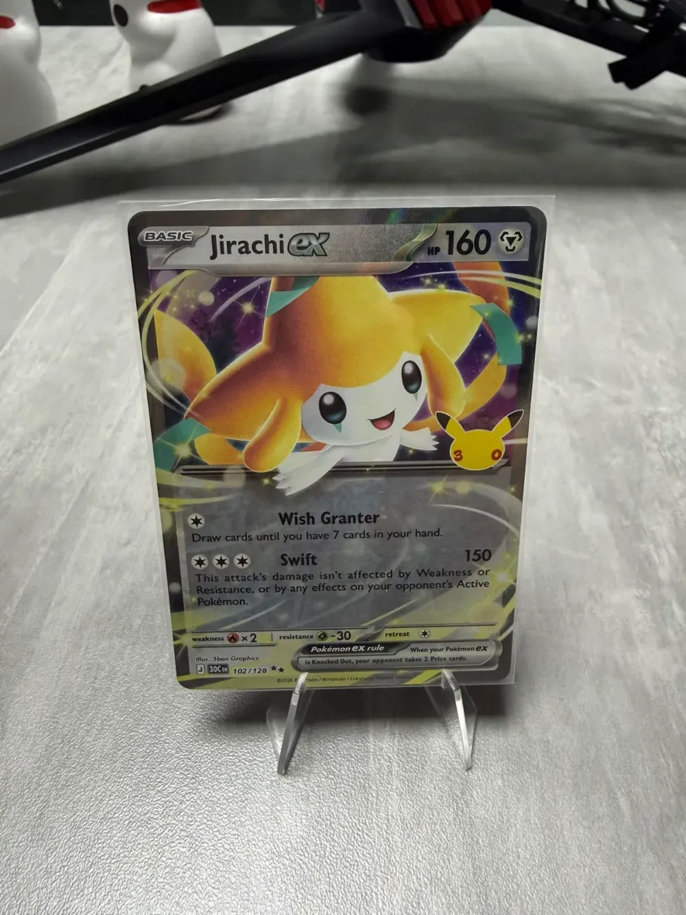 Jirachi ex (102/128) Celebração de 30 Anos Pokémon TCG