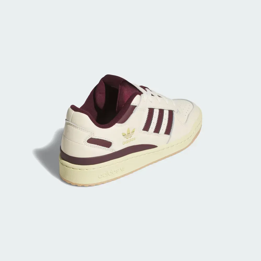 adidas Forum Low CL Cream White Maroon Shadow Navy foto 4