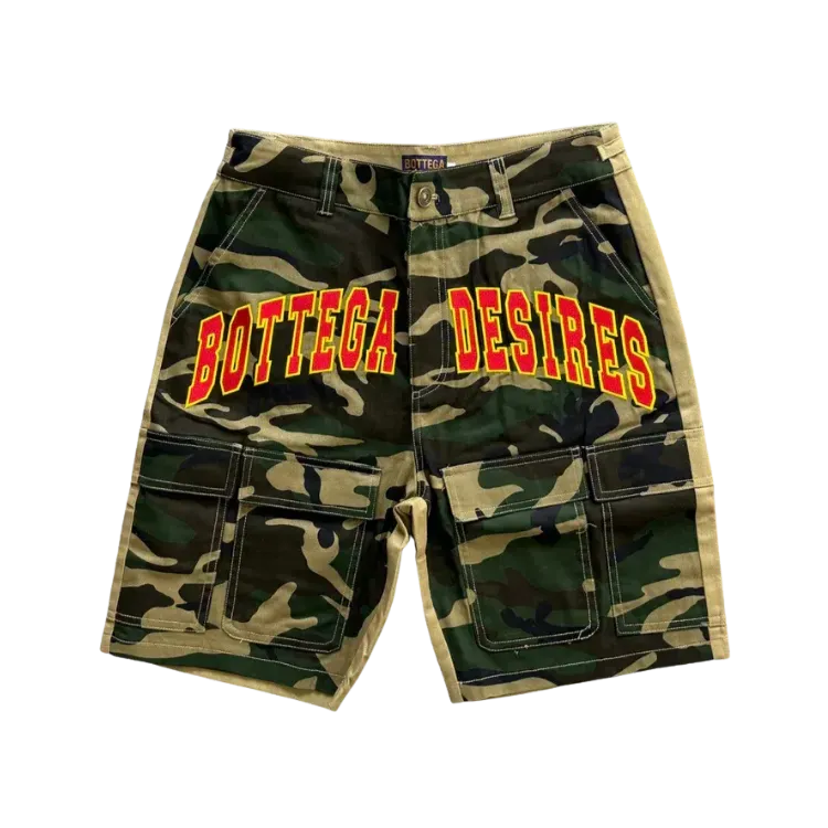 Shorts Bottega Desires Cargo Camo
