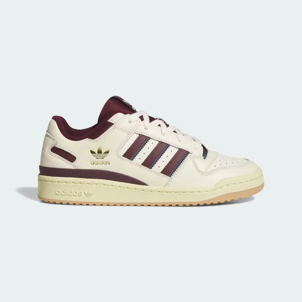 adidas Forum Low CL Cream White Maroon Shadow Navy foto 1