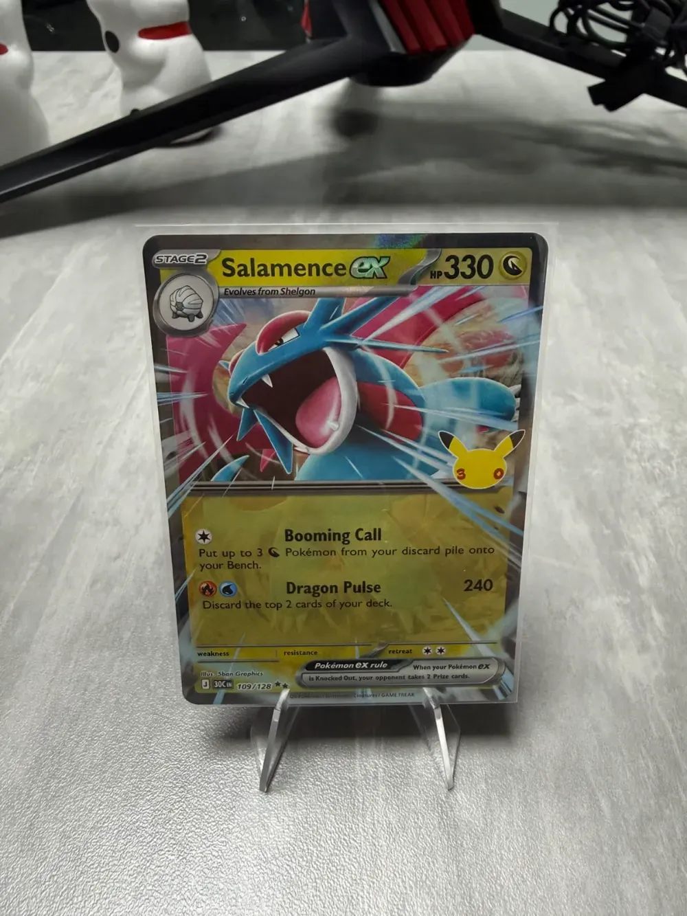 Salamence ex (109/128) Celebração de 30 Anos Pokémon TCG