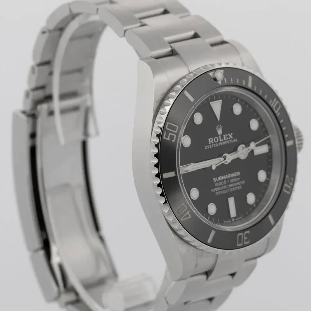 Relógio Rolex Submariner No-Date Black Steel 41mm foto 3