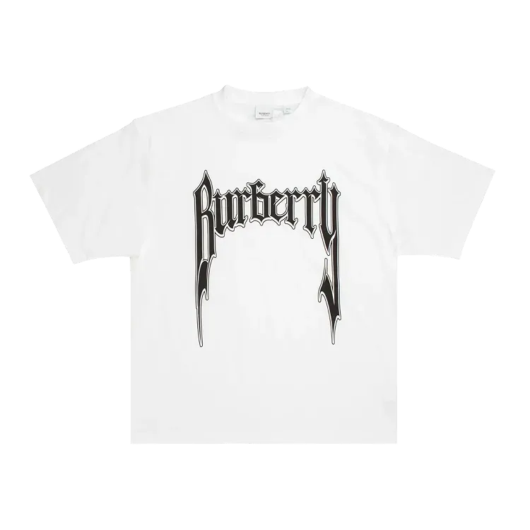 Camiseta Burberry Graphic Logo White