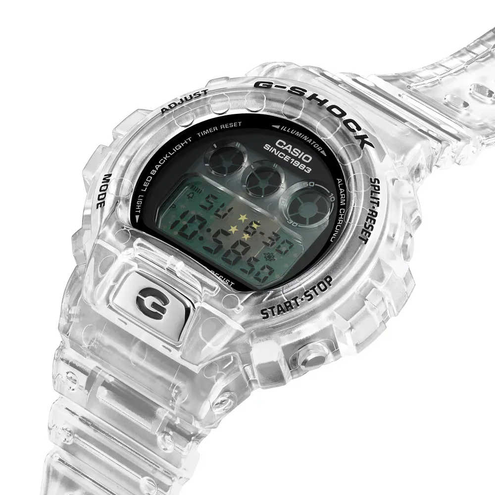 Relógio Casio Digital DW-6900 G-Shock Clear Remix 53.2mm foto 3