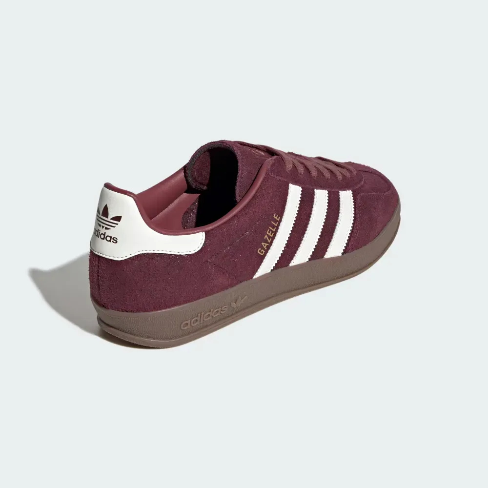 adidas Gazelle Indoor Maroon Off White Burgundy foto 4