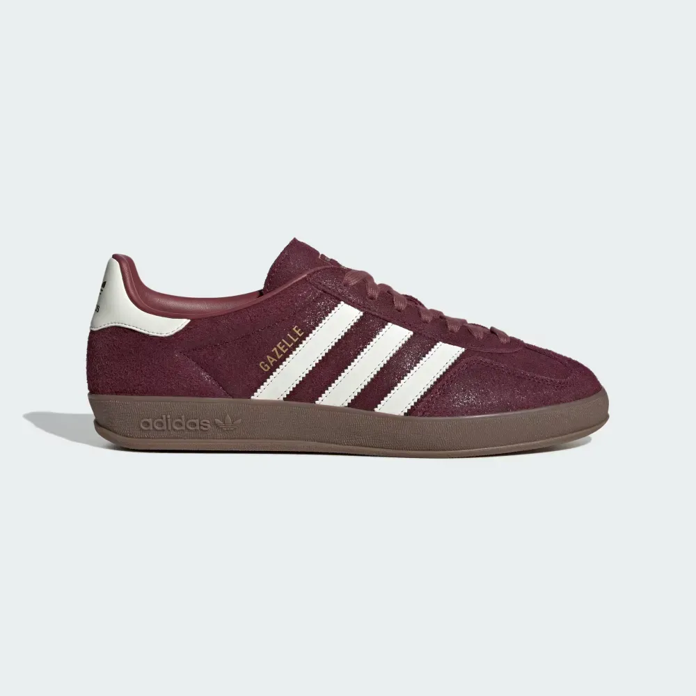 adidas Gazelle Indoor Maroon Off White Burgundy foto 1
