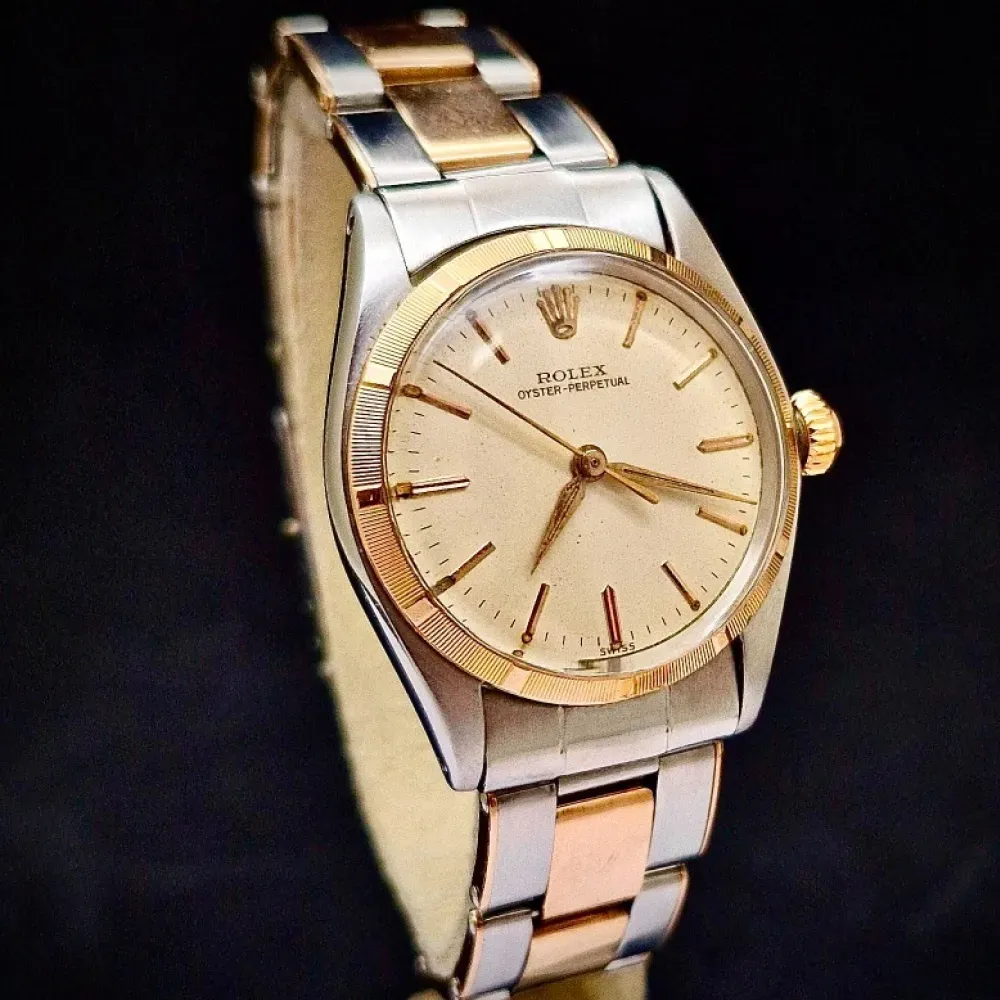 Relógio Rolex Oyster Perpetual Steel Rosegold 31mm foto 2