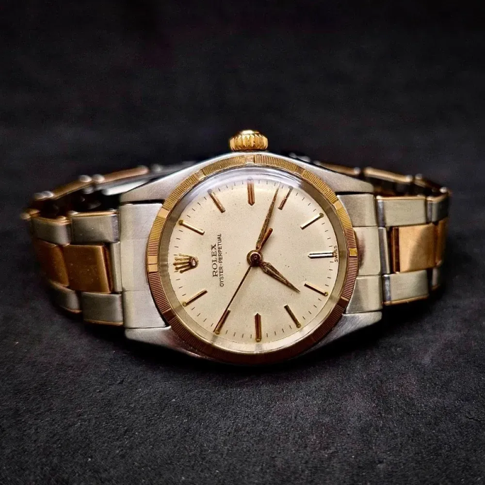 Relógio Rolex Oyster Perpetual Steel Rosegold 31mm foto 3
