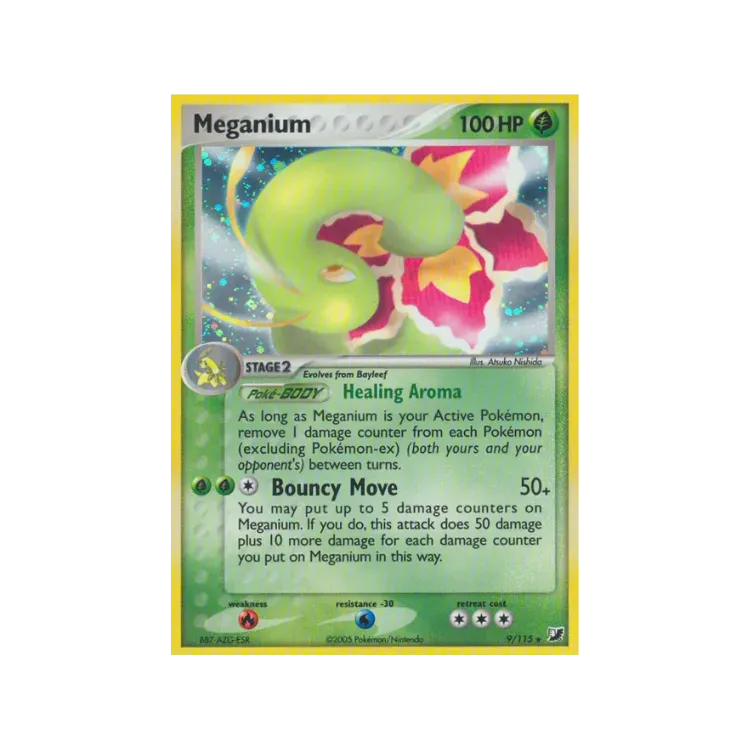 Meganium (9/115) EX Unseen Forces Pokémon TCG
