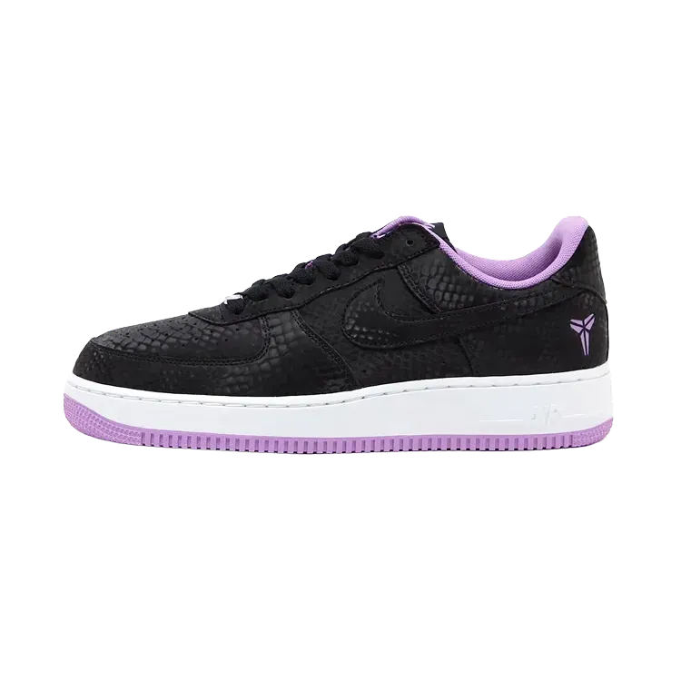 Kobe Bryant x Nike Air Force 1 Low Black Purple Stardust