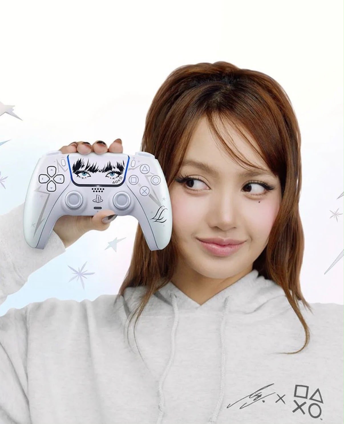 Lisa e PlayStation lançam controle DualSense com detalhes customizados