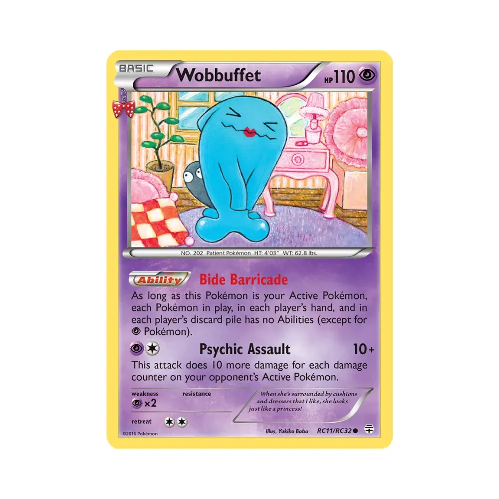 Wobbuffet (RC11/RC32) Gerações Pokémon TCG foto 1