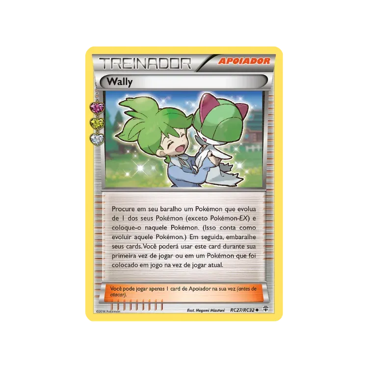 Wally (RC27/RC32) Gerações Pokémon TCG