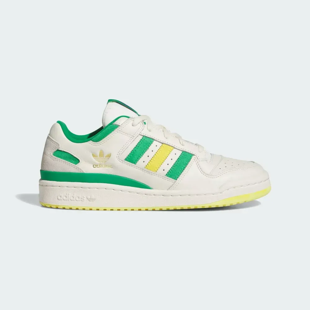 adidas Forum Low CL Off White Green Yellow foto 1
