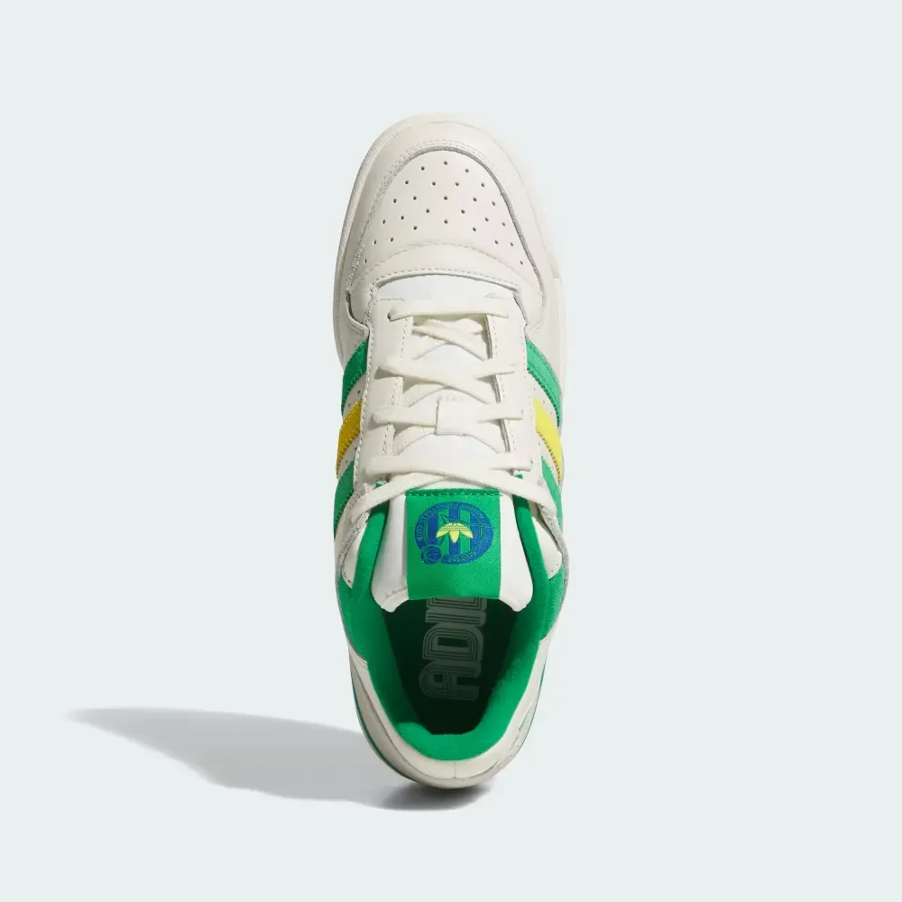 adidas Forum Low CL Off White Green Yellow foto 2