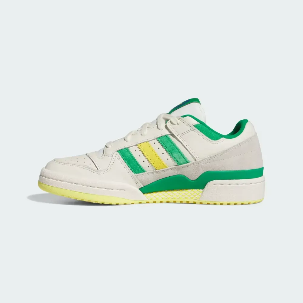 adidas Forum Low CL Off White Green Yellow foto 3