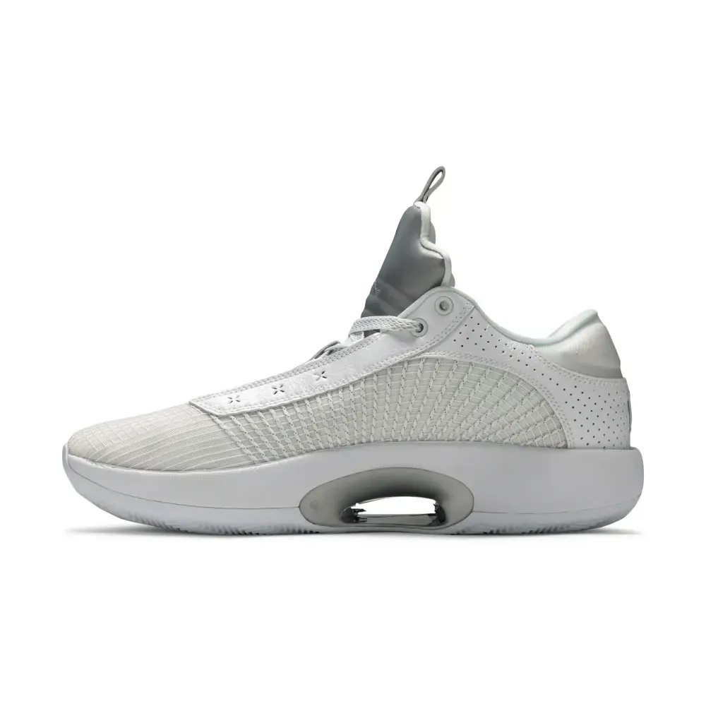 Air Jordan XXXV Low Clear Sole Metallic Silver foto 2