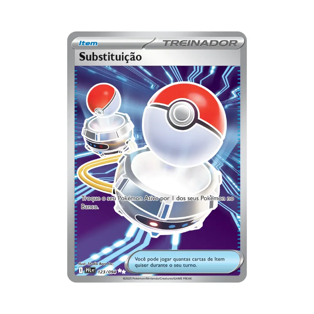 Substituição (123/94) Fogo Fantasmagórico Pokémon TCG - Droper
