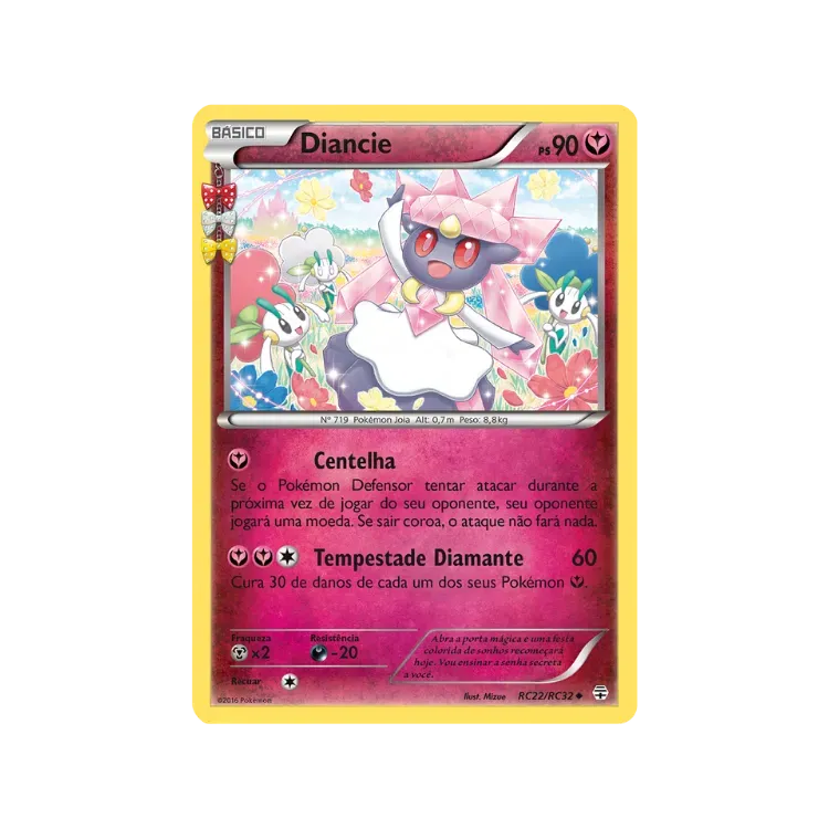 Diancie (RC22/RC32) Gerações Pokémon TCG