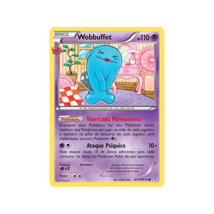 Wobbuffet (RC11/RC32) Gerações Pokémon TCG